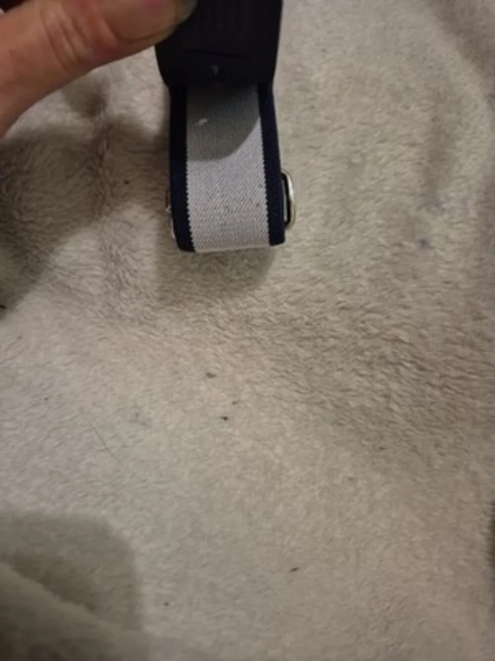 Adidas Youth Adjustable Elastic Baseball Belt Navy Blue #95